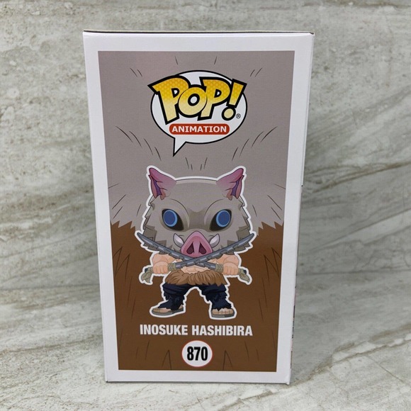 Funko Pop Demon Slayer : Inosuke Hashibira #870 Vinyl Figure - Picture 4 of 6